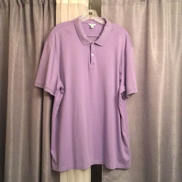 3/$20 Calvin Klein Supima Cotton Polo - Picture 1 of 8